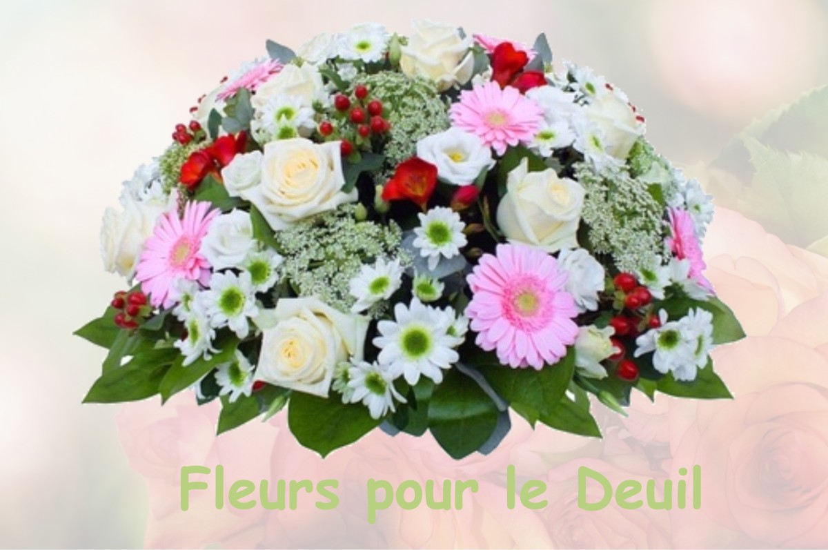 fleurs deuil BELLOU-EN-HOULME